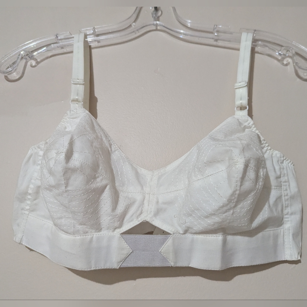 MyBra Hidden Attraction 100% Super Fine Cotton 36A Vintage New With Tags!